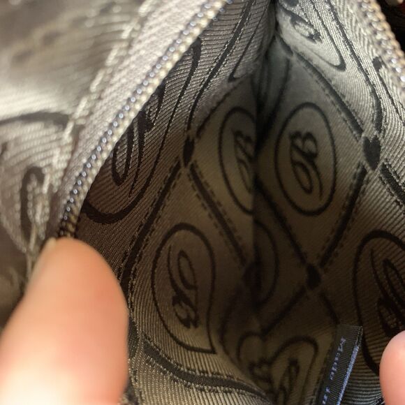 Rare BRIGHTON Ferrara Fina Mini Cross Body BROWN Smooth Leather F958871 - Picture 15 of 16